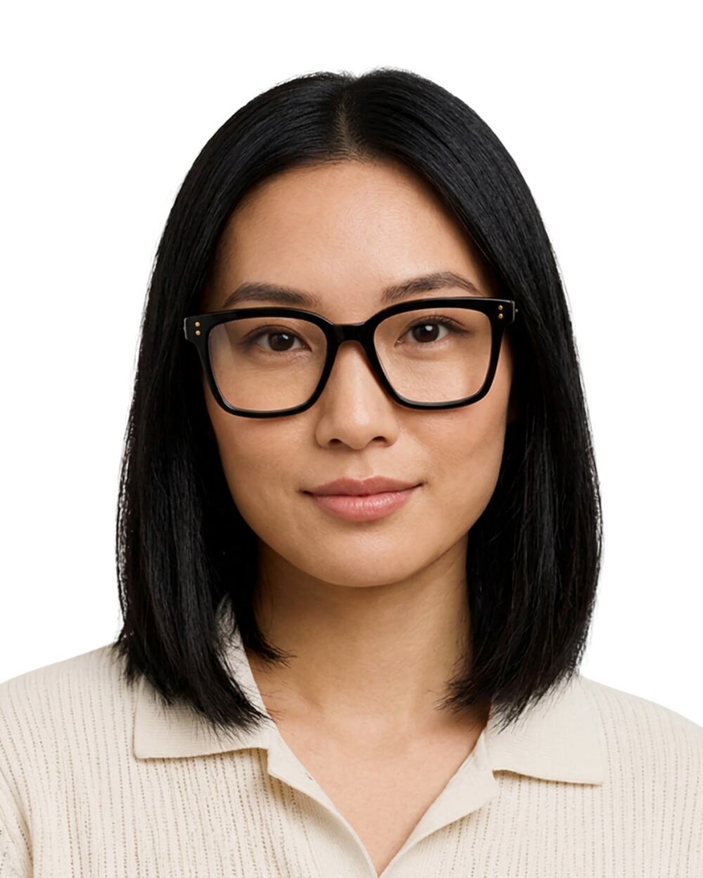Peepers Octavia Blue Light Glasses +0.00 Black Reading Glasses NWT Indie Y2K
